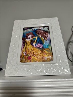 Disney Parks Beauty & Beast Gentle Companion Jeremiah Ketner Framed Art